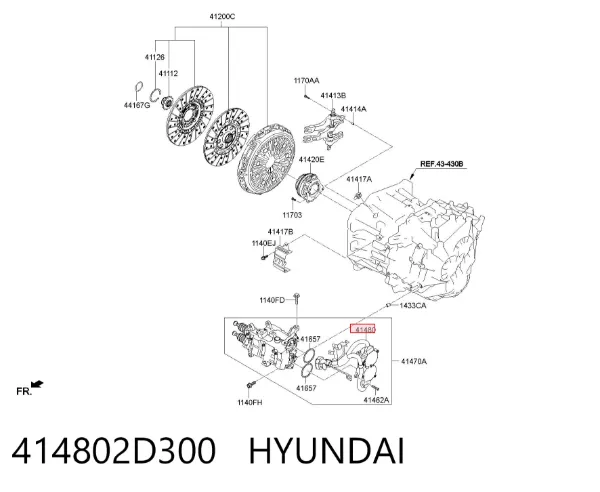  414802D300 Hyundai/Kia