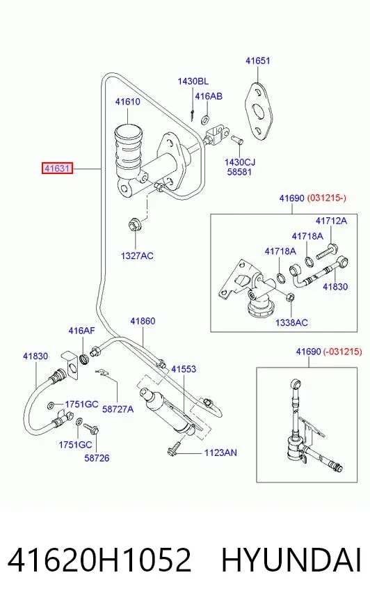  41620H1052 Hyundai/Kia