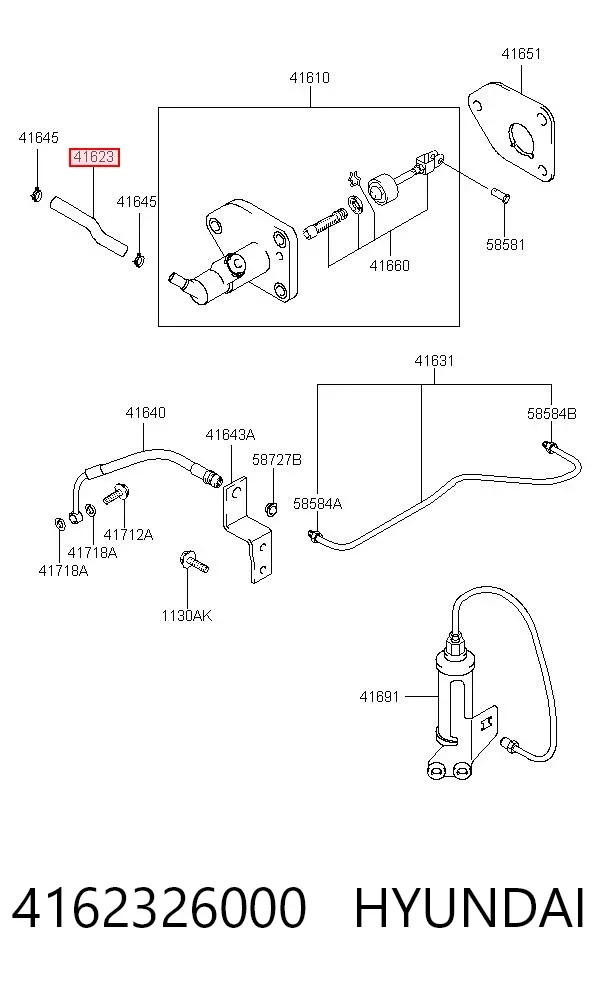  4162326000 Hyundai/Kia