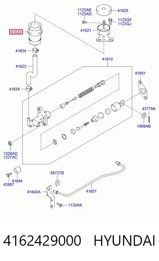  4162429000 Hyundai/Kia