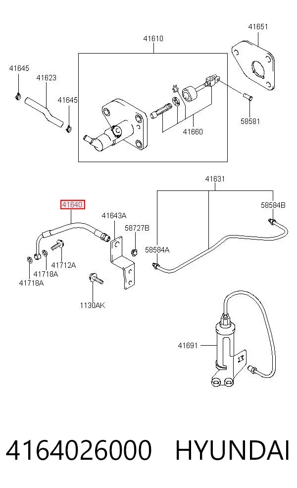  4164026000 Hyundai/Kia
