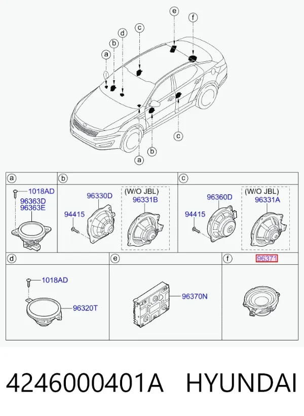  4246000401A Hyundai/Kia