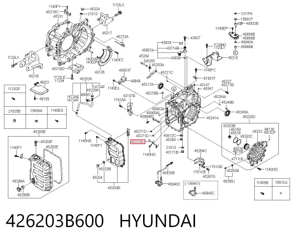  426203B600 Hyundai/Kia