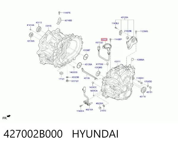 Датчик положення селектора АКПП 427002B000 Hyundai/Kia