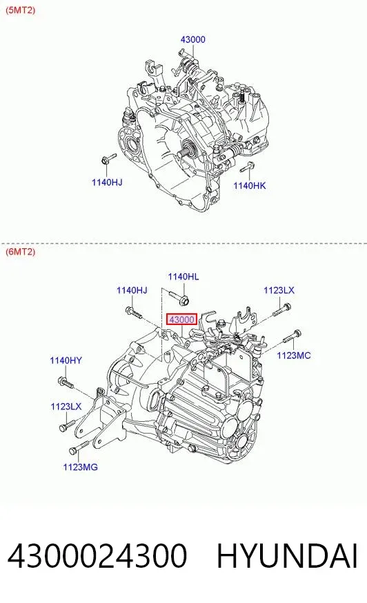 Коробка передач Hyundai Sonata V