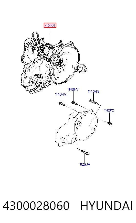 Коробка передач Hyundai Coupe I