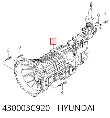 Коробка передач KIA Sorento I