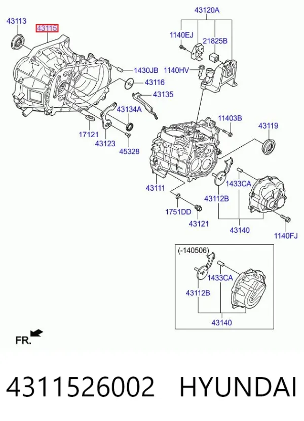  4311526002 Hyundai/Kia