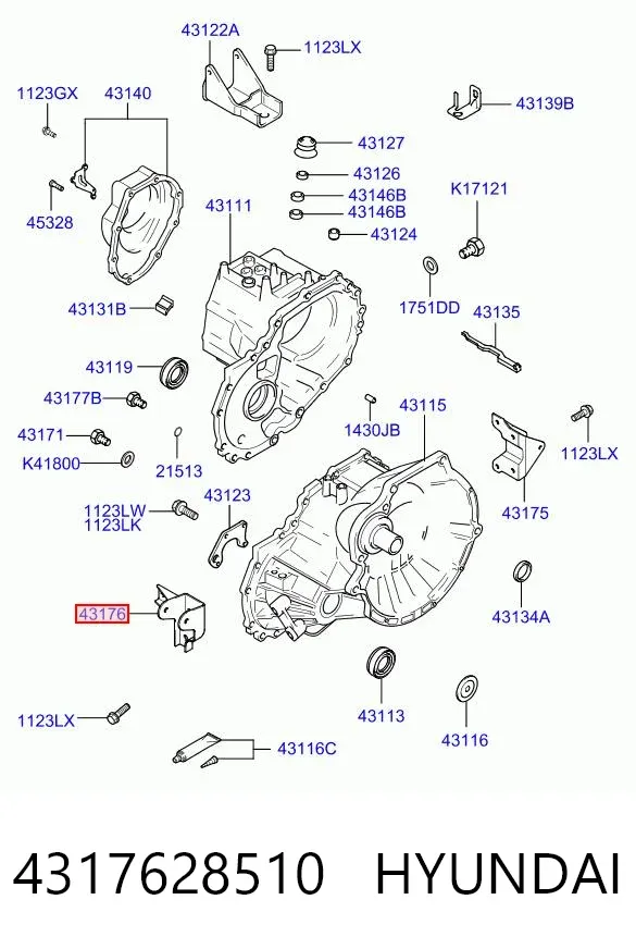  4317628510 Hyundai/Kia