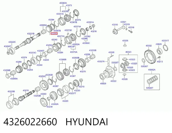  4326022660 Hyundai/Kia