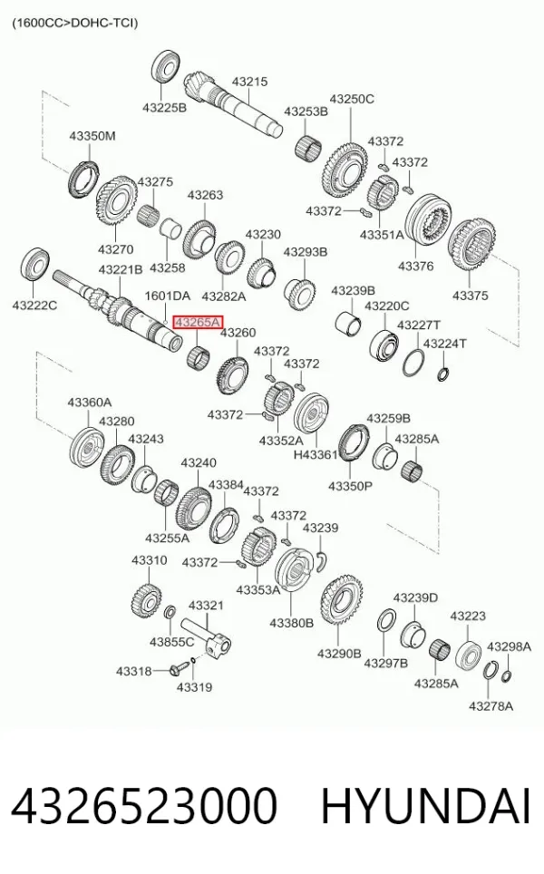  4326523000 Hyundai/Kia
