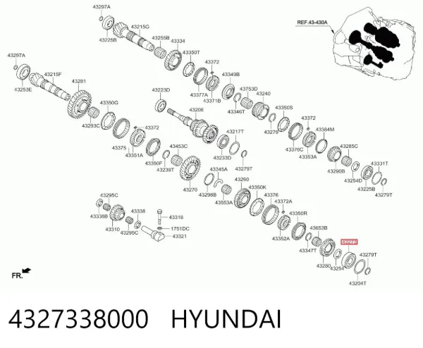  4327338000 Hyundai/Kia