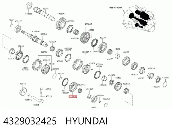  4329032425 Hyundai/Kia