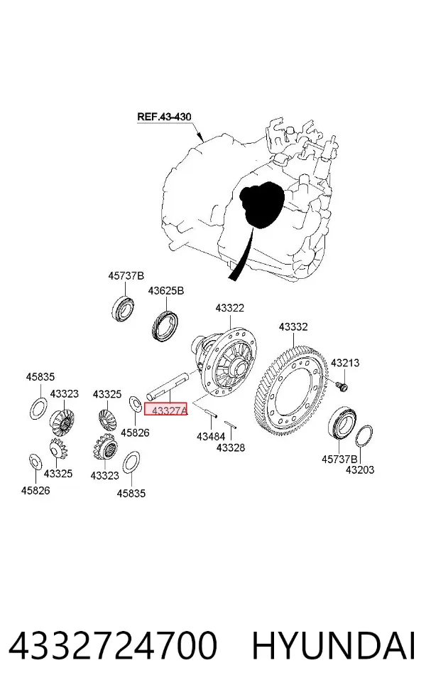  4332724700 Hyundai/Kia