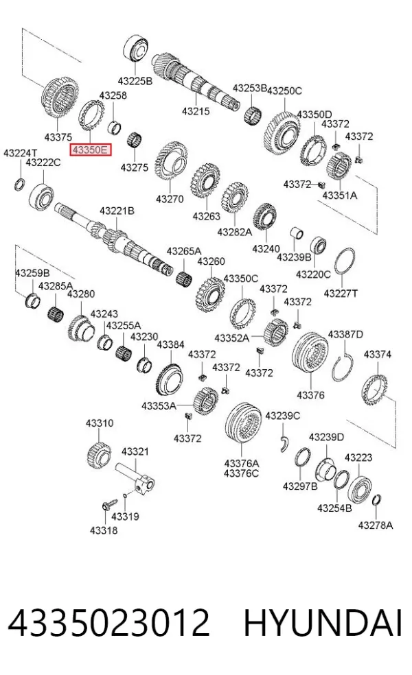 4335023012 Hyundai/Kia