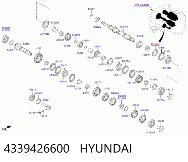 4339426600 Hyundai/Kia
