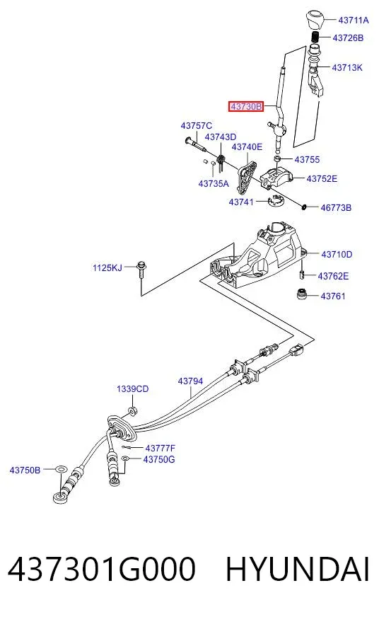  437301G000 Hyundai/Kia