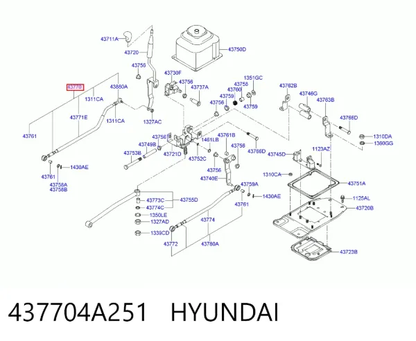  437704A251 Hyundai/Kia