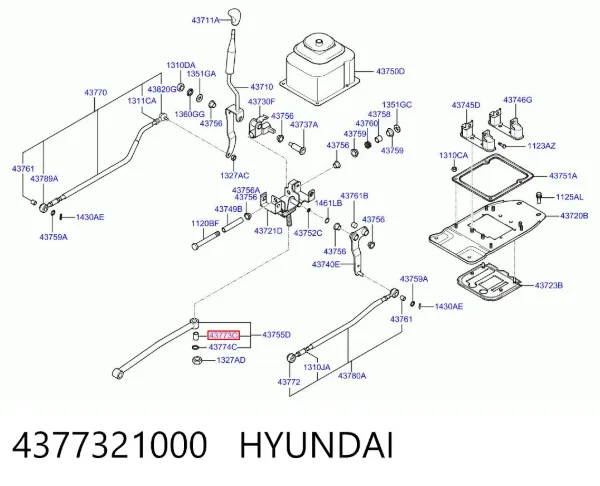  4377321000 Hyundai/Kia