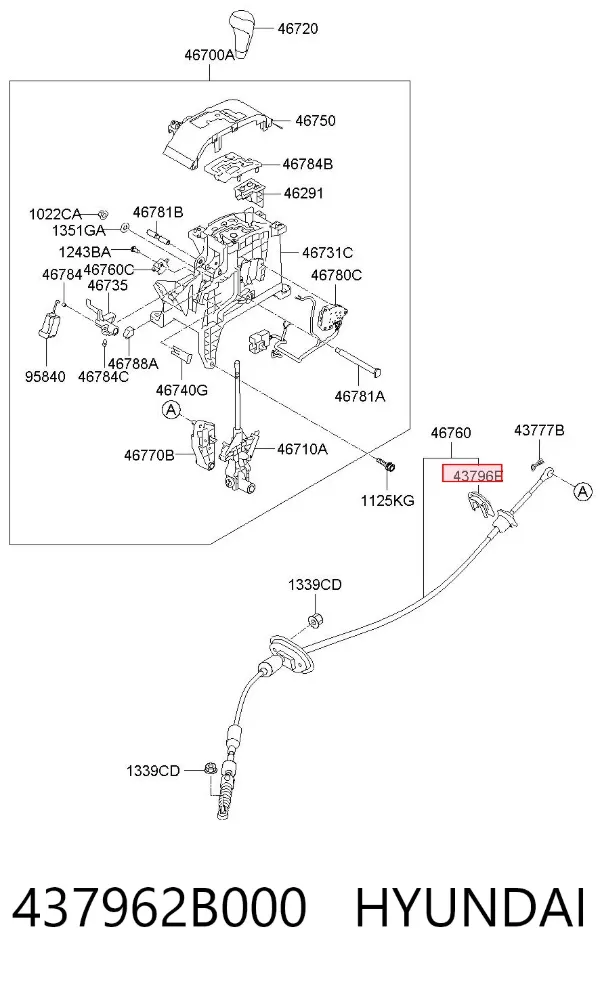  437962B000 Hyundai/Kia
