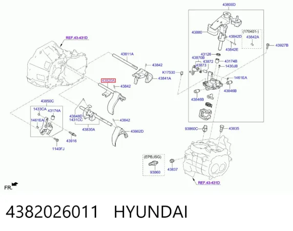 4382026011 Hyundai/Kia