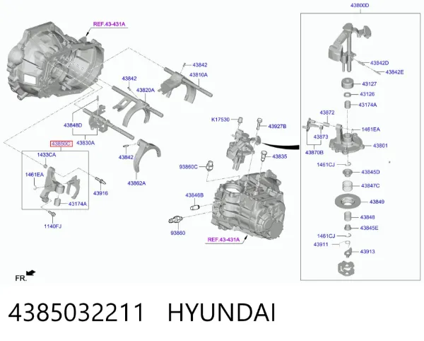  4385032211 Hyundai/Kia