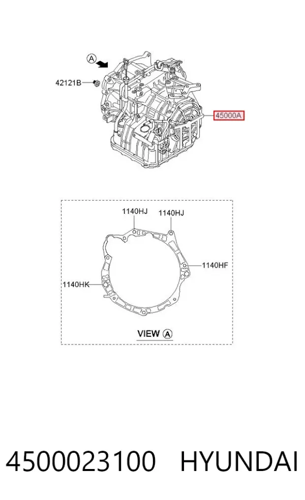 АКПП 4500023100 Hyundai/Kia