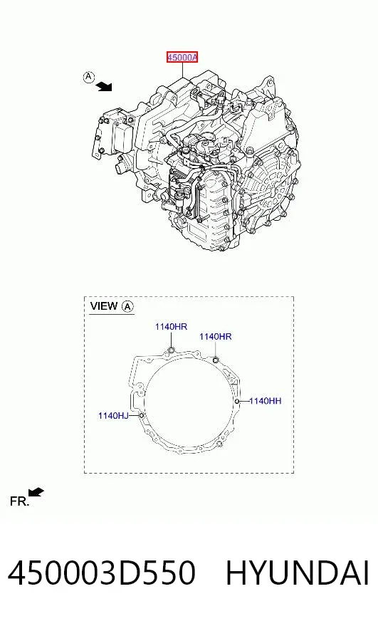 АКПП 450003D550 Hyundai/Kia