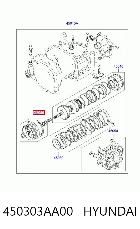  450303AA00 Hyundai/Kia
