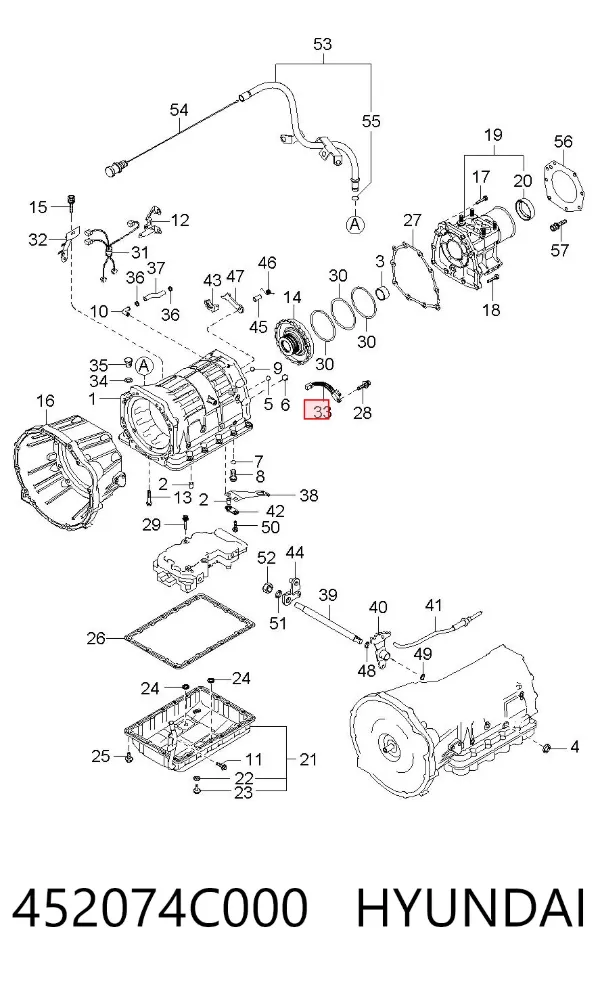 Датчик швидкості 452074C000 Hyundai/Kia