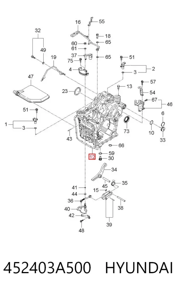  452403A500 Hyundai/Kia
