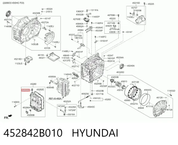  452842B010 Hyundai/Kia
