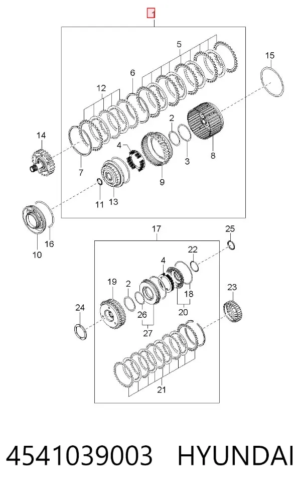  4541039003 Hyundai/Kia