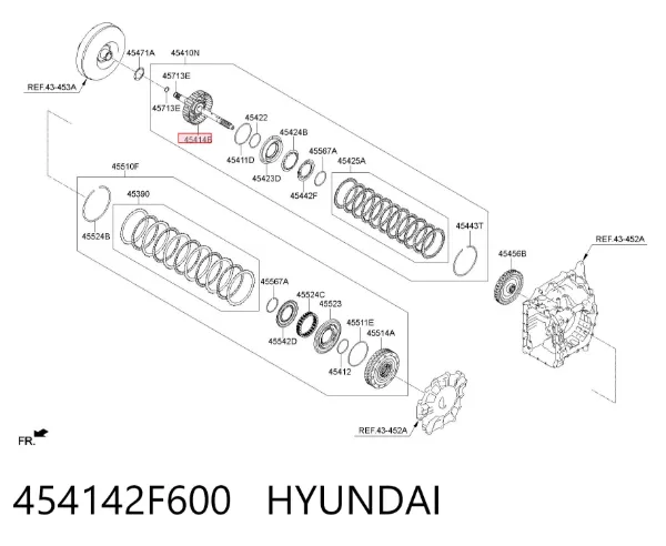 454142F600 Hyundai/Kia