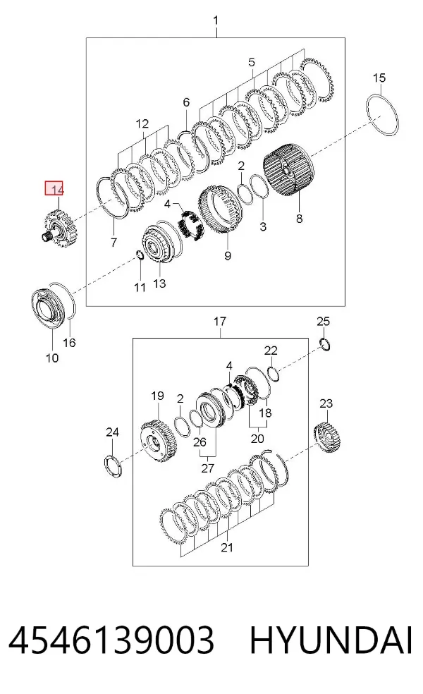  4546139003 Hyundai/Kia