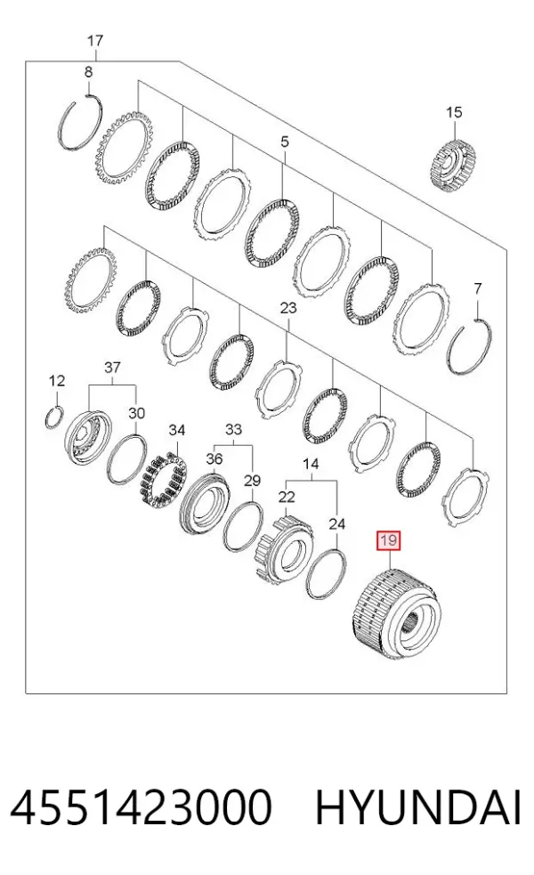  4551423000 Hyundai/Kia