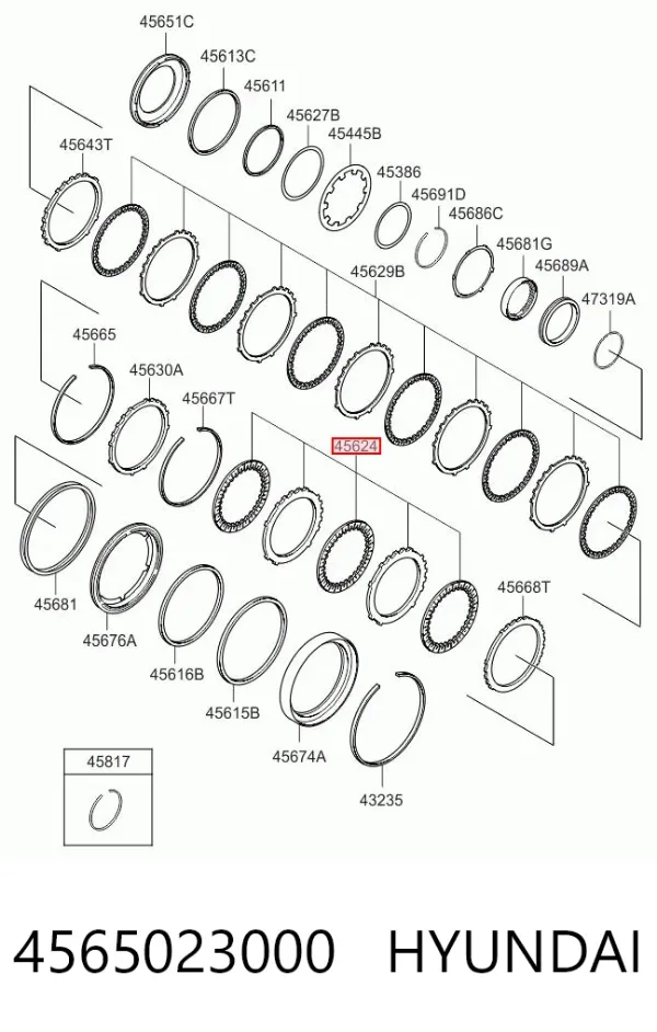 4565023000 Hyundai/Kia