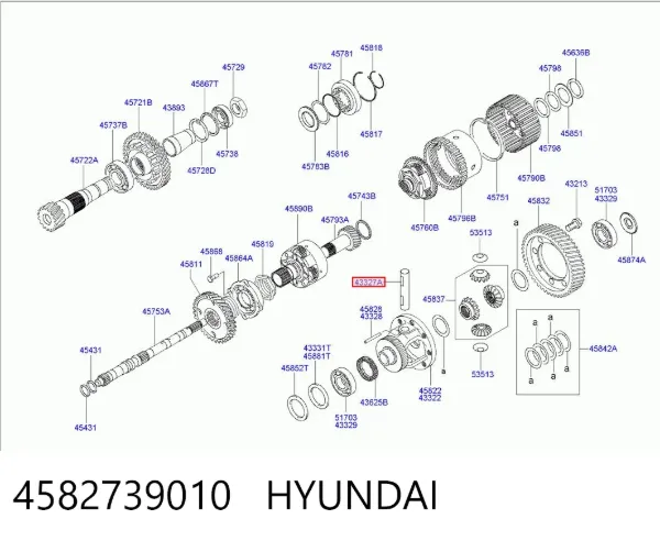  4582739010 Hyundai/Kia