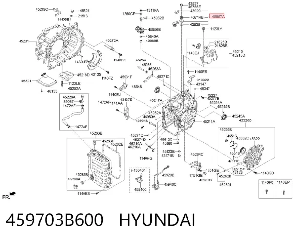  459703B600 Hyundai/Kia