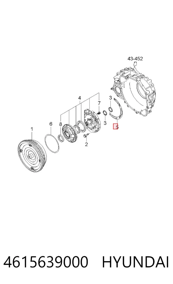  4615639000 Hyundai/Kia