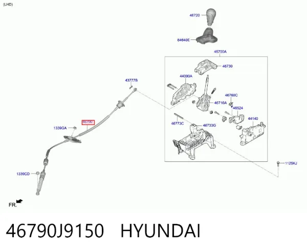  46790J9150 Hyundai/Kia
