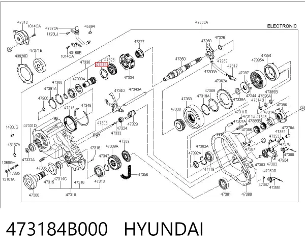  473184B000 Hyundai/Kia