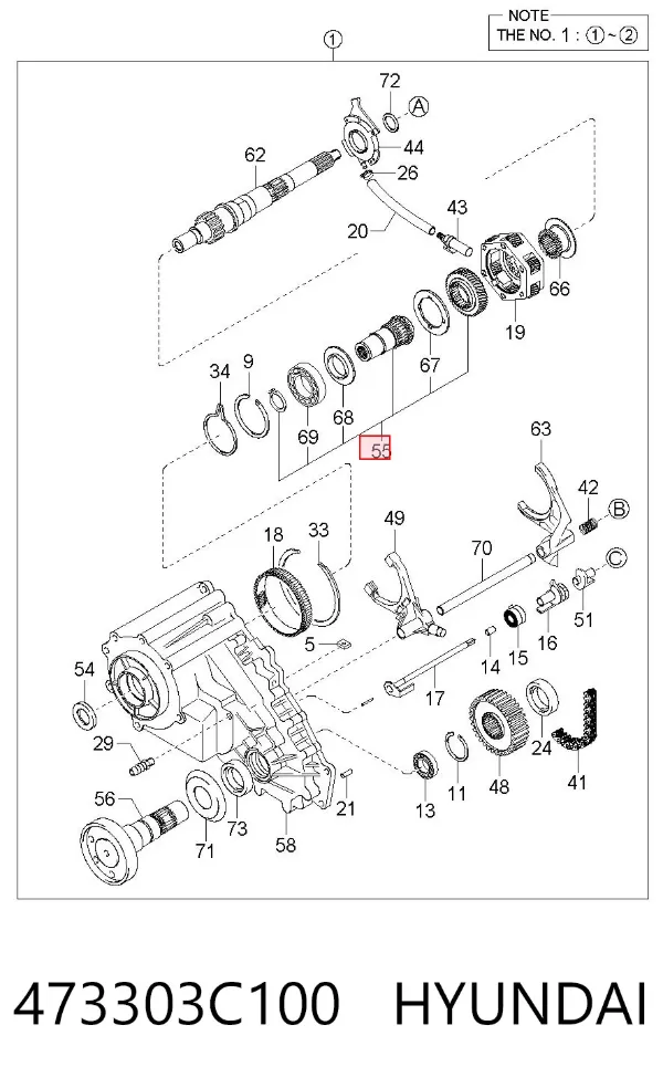  473303C100 Hyundai/Kia