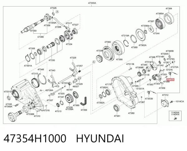 Датчик швидкості Hyundai Terracan HP