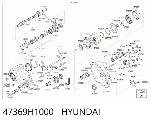  47369H1000 Hyundai/Kia