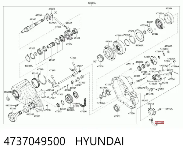  4737049500 Hyundai/Kia