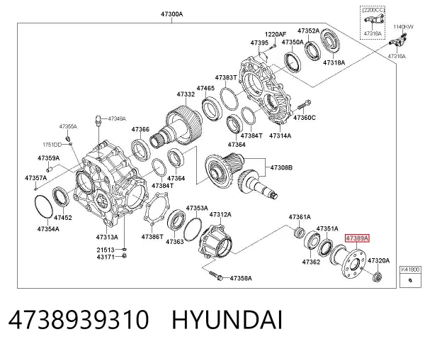  4738939310 Hyundai/Kia
