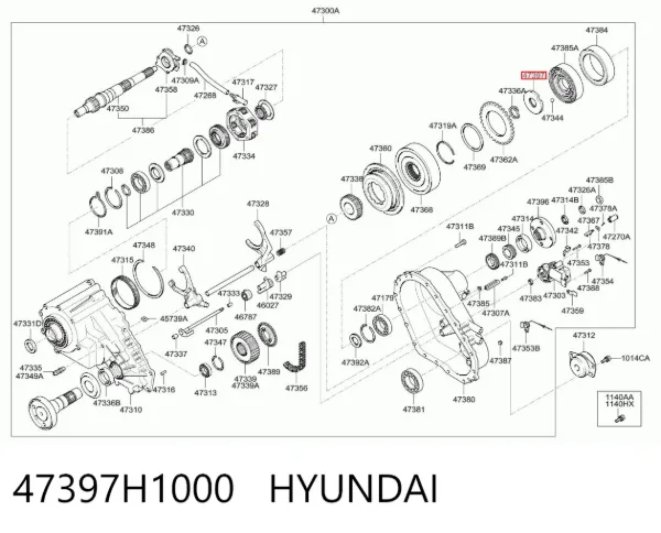  47397H1000 Hyundai/Kia