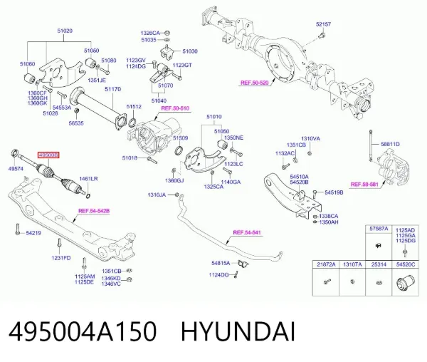  495004A150 Hyundai/Kia