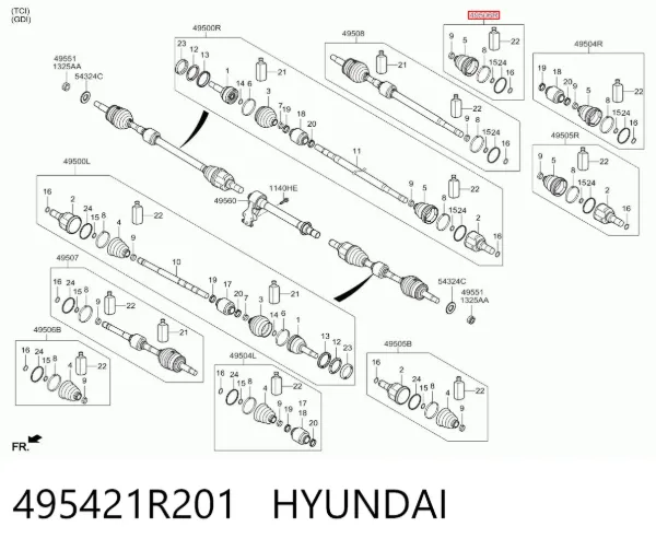  495421R201 Hyundai/Kia